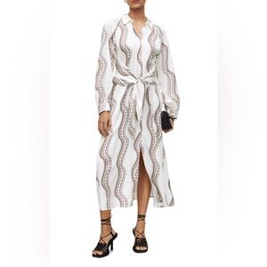 ALL SAINTS Graphic Button-Front Dress | Easy Chic